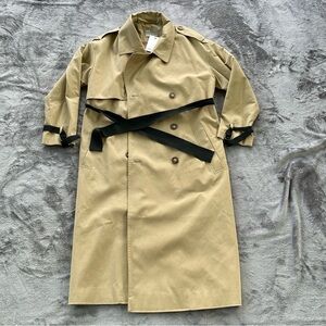 ASOS Tan Trench Coat with Black Belt